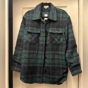 LOFT Plaid Shacket